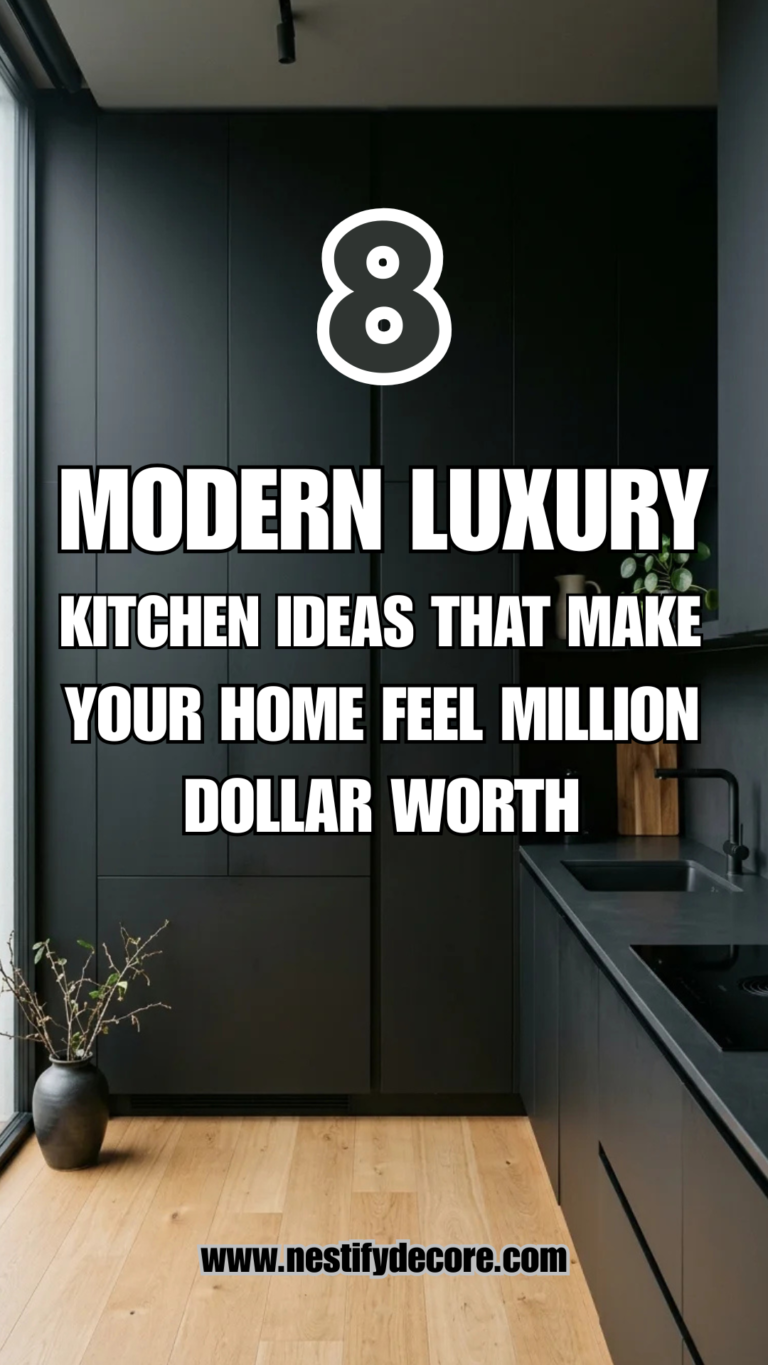 8 Modern Luxury Kitchen Ideas That Make Your Home Feel Million-Dollar Worth