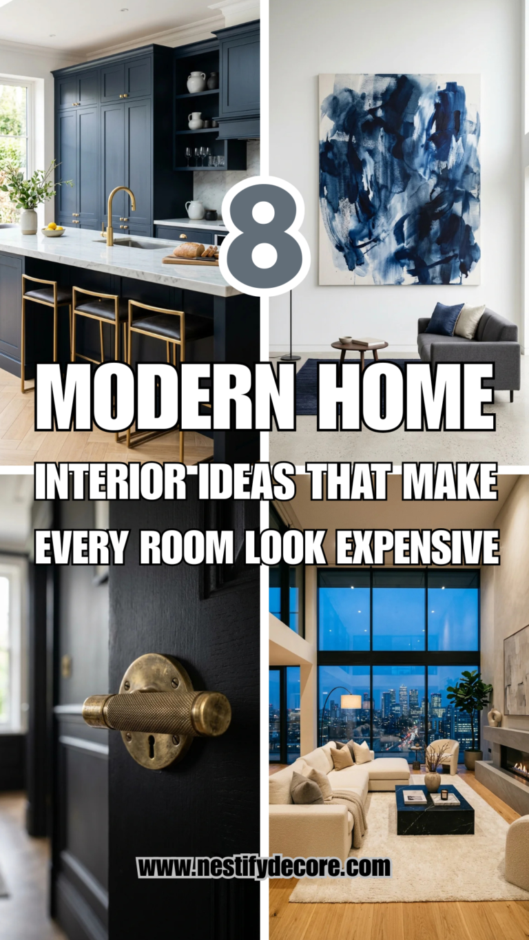 8 Modern Home Interior Ideas That Make Every Room Look Expensive
