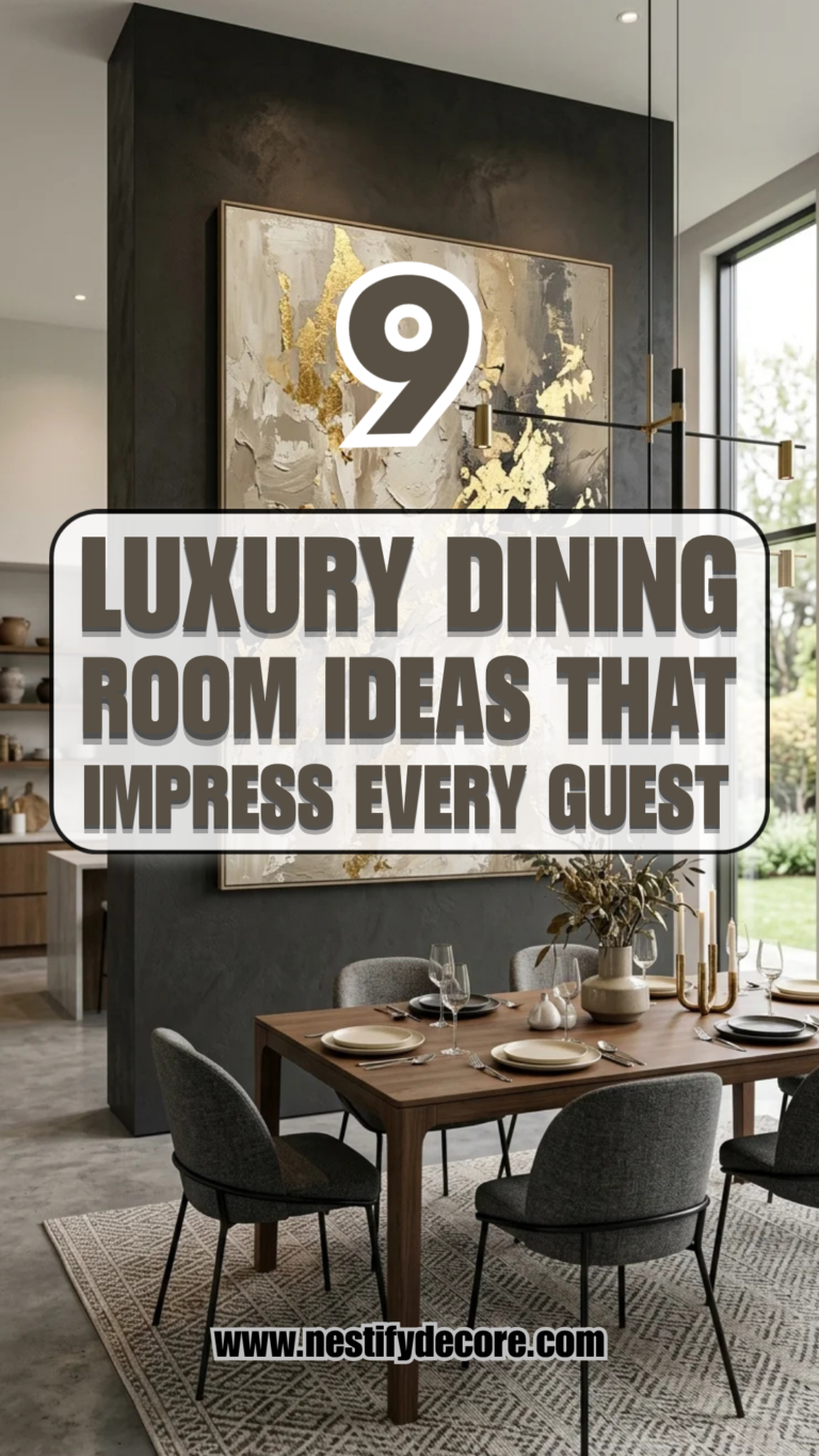 9 Luxury Dining Room Ideas That Impress Every Guest