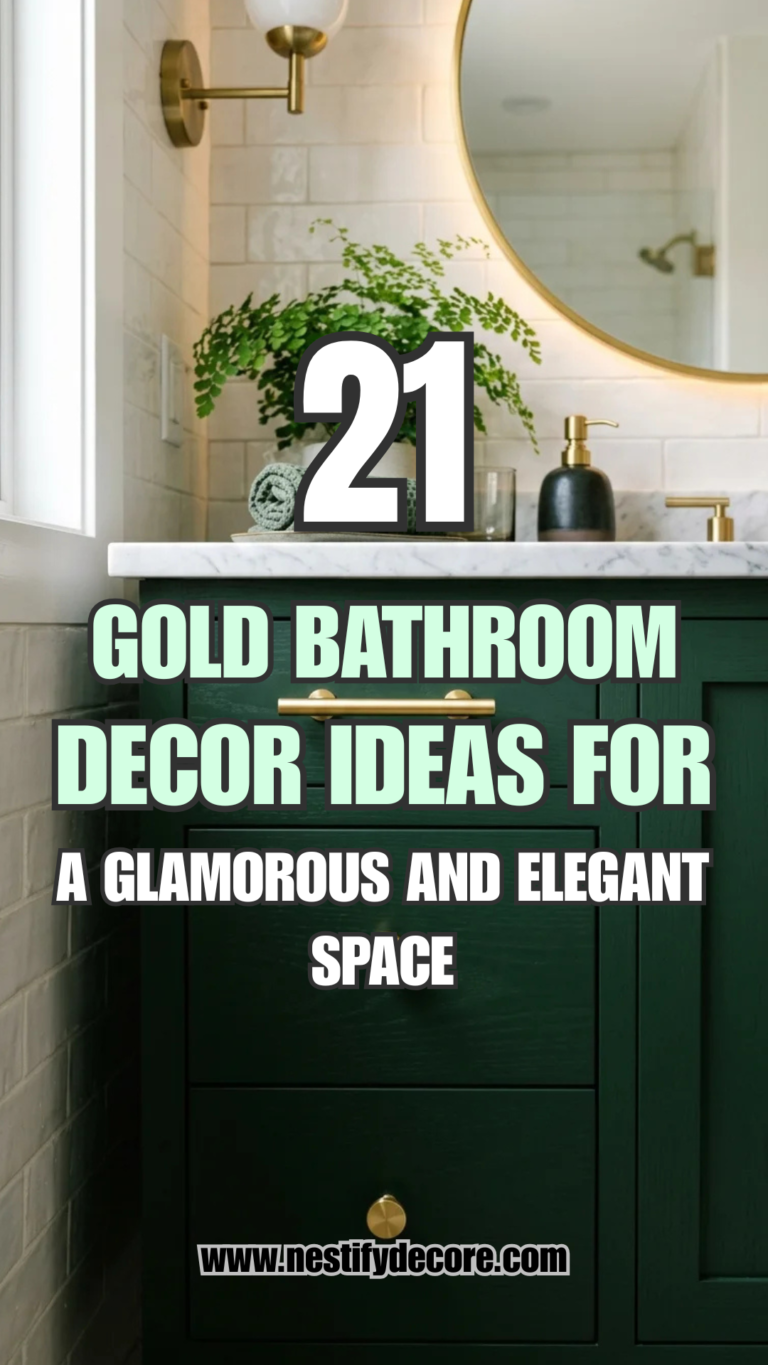21 Gold Bathroom Decor Ideas for a Glamorous and Elegant Space
