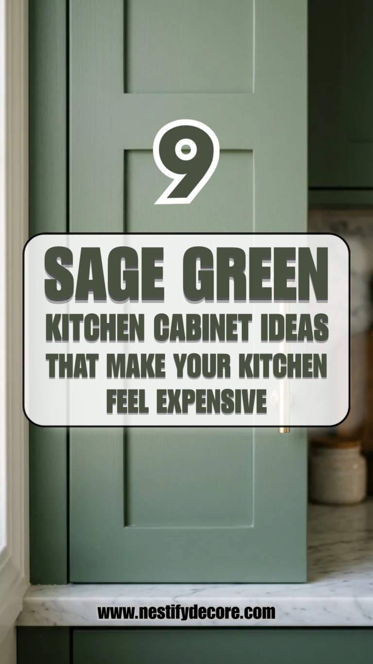 9 Sage Green Kitchen Cabinet Ideas That Make Your Kitchen Feel Expensive