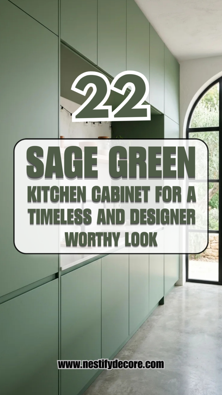 22 Sage Green Kitchen Cabinets for a Timeless and Designer-Worthy Look