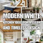 21 Modern White Kitchen Ideas for a Clean and Timeless Design