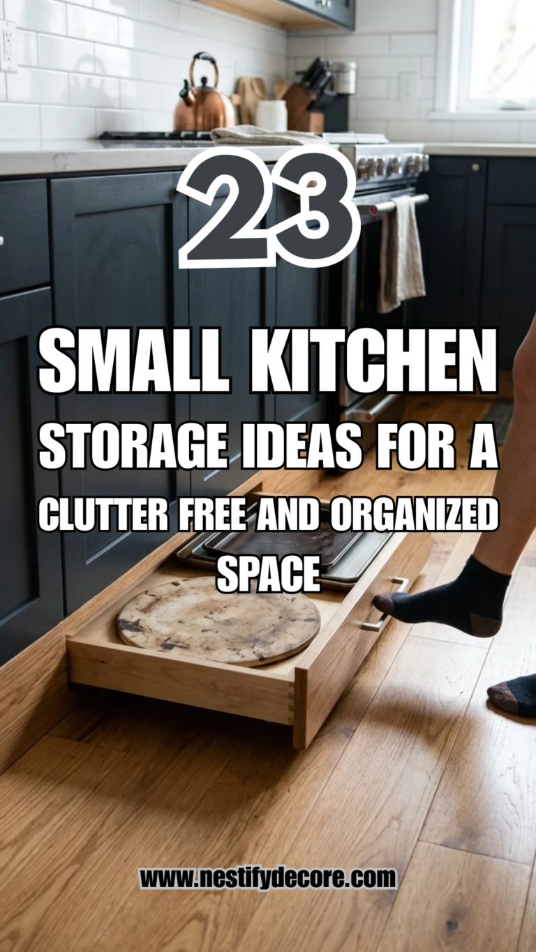 23 Small Kitchen Storage Ideas for a Clutter-Free and Organized Space