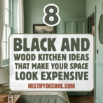 8 Black and Wood Kitchen Ideas That Make Your Space Look Expensive