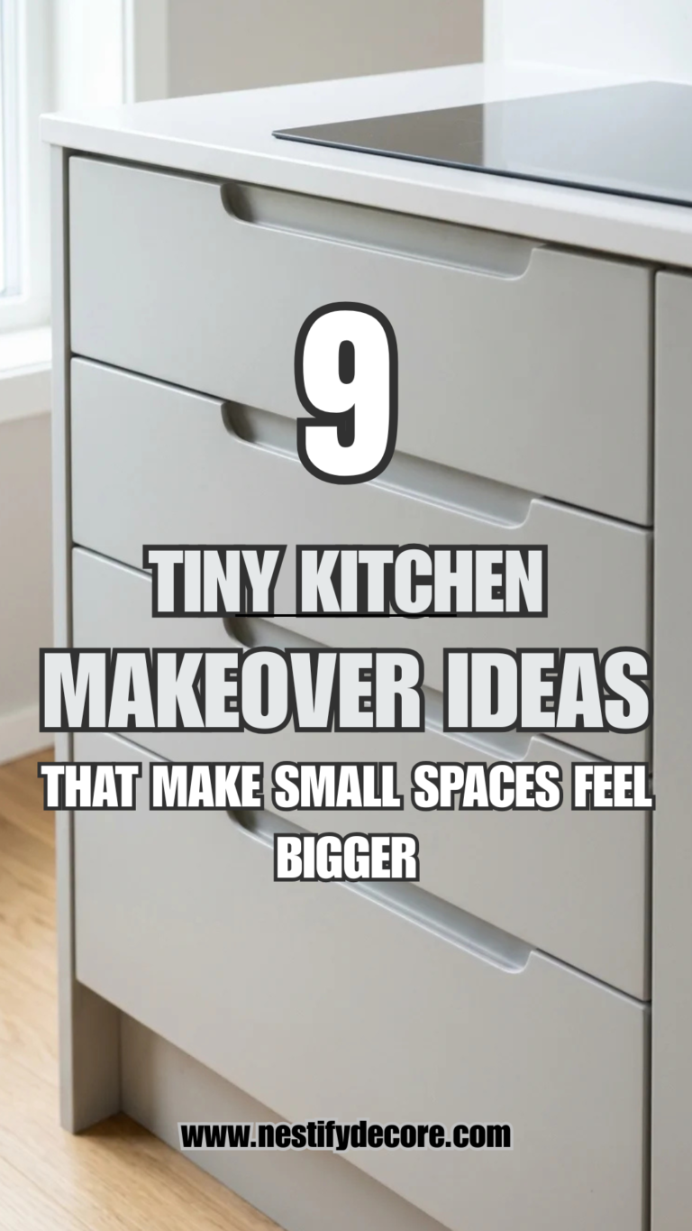 9 Tiny Kitchen Makeover Ideas That Make Small Spaces Feel Bigger