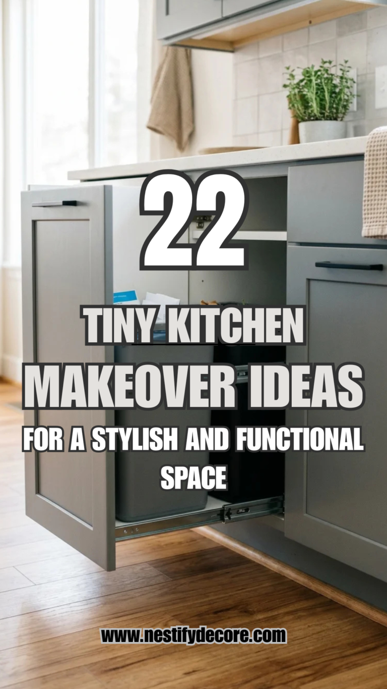 22 Tiny Kitchen Makeover Ideas for a Stylish and Functional Space