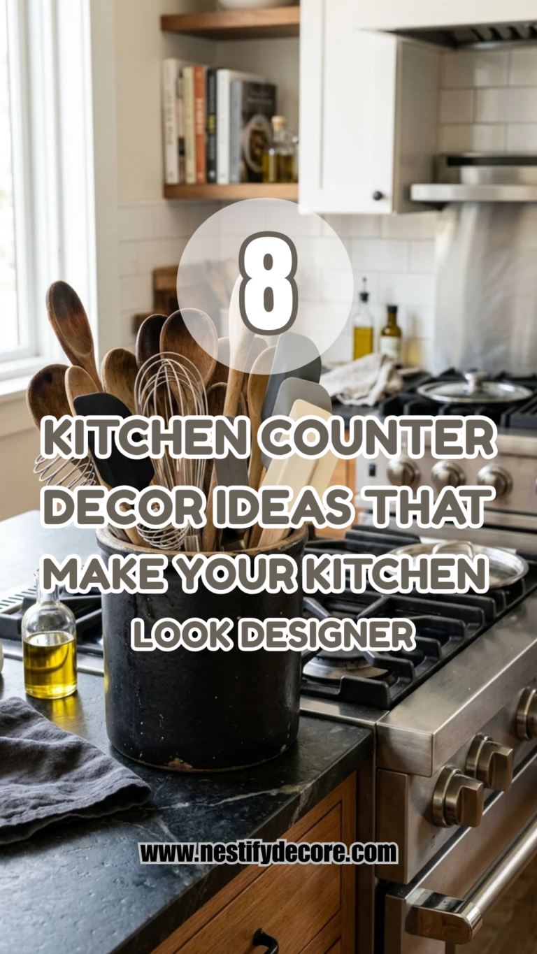 8 Kitchen Counter Decor Ideas That Make Your Kitchen Look Designer