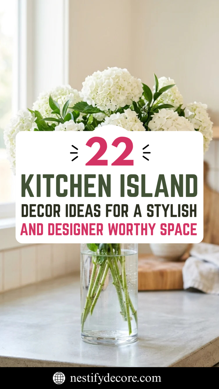 22 Kitchen Island Decor Ideas for a Stylish and Designer-Worthy Space