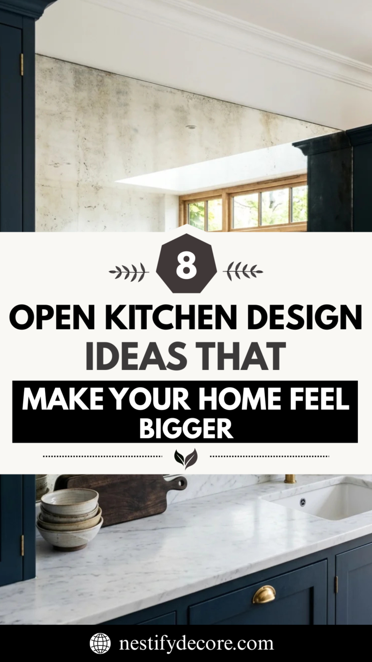 8 Open Kitchen Design Ideas That Make Your Home Feel Bigger