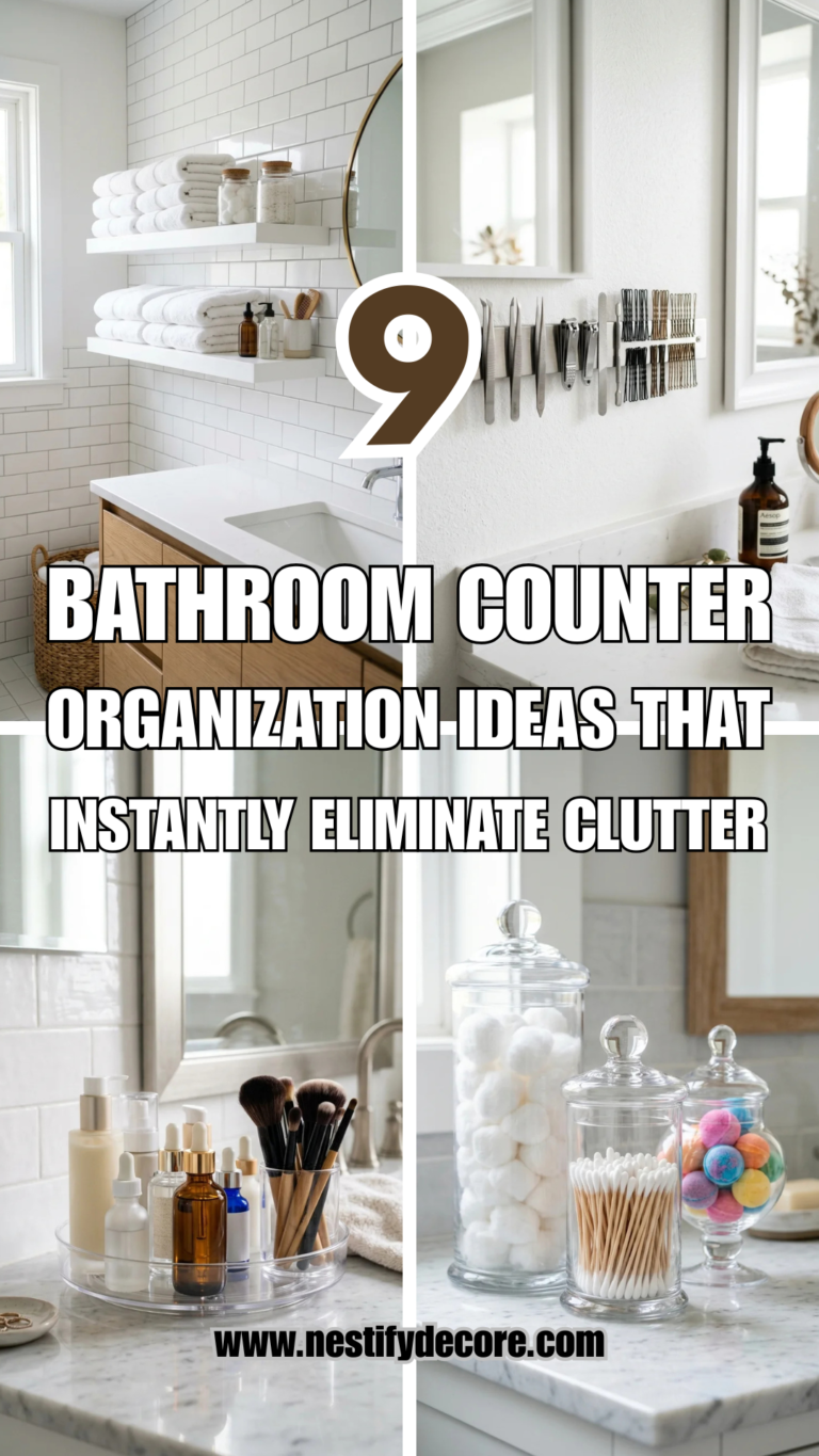 9 Bathroom Counter Organization Ideas That Instantly Eliminate Clutter