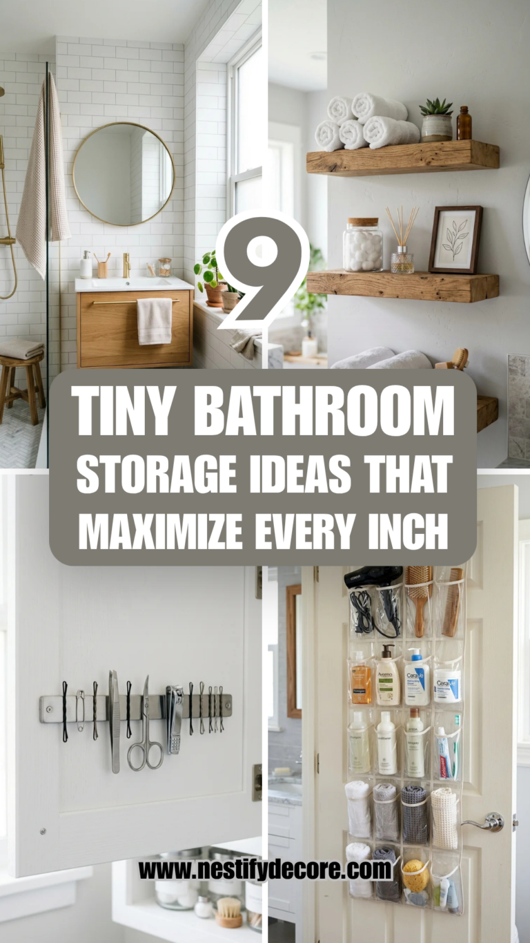 9 Tiny Bathroom Storage Ideas That Maximize Every Inch