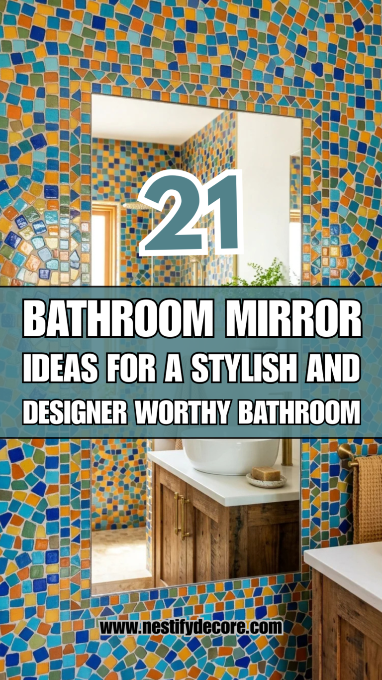 21 Bathroom Mirror Ideas for a Stylish and Designer-Worthy Bathroom