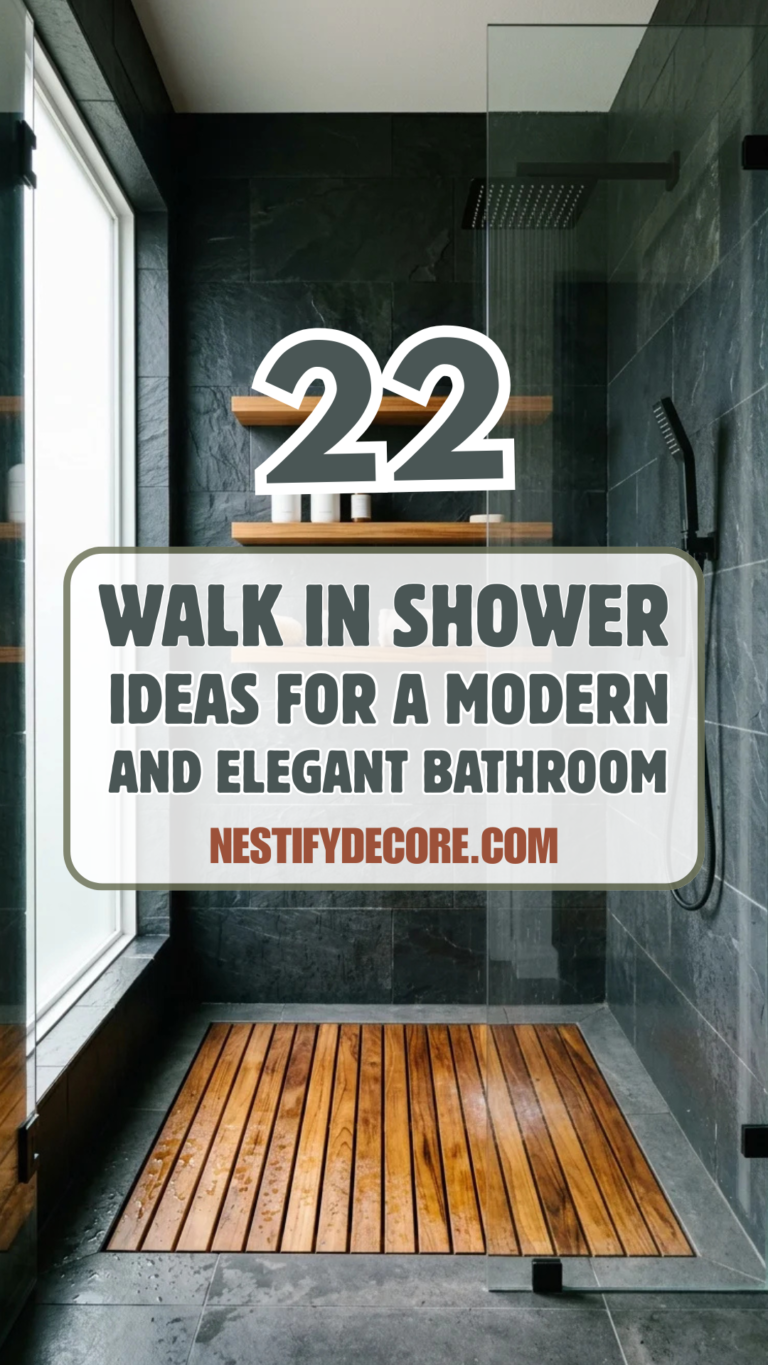 22 Walk-In Shower Ideas for a Modern and Elegant Bathroom