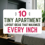 10 Tiny Apartment Layout Ideas That Maximize Every Inch
