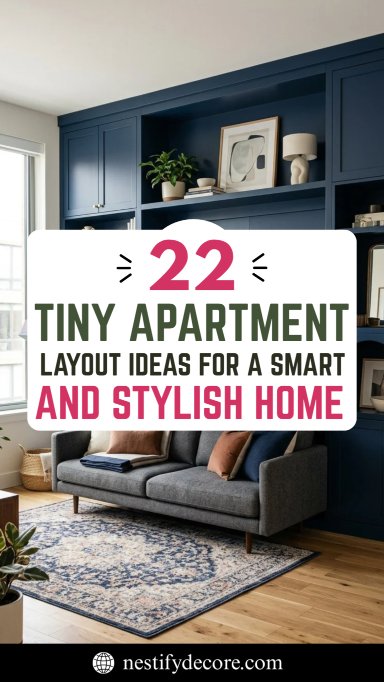 22 Tiny Apartment Layout Ideas for a Smart and Stylish Home