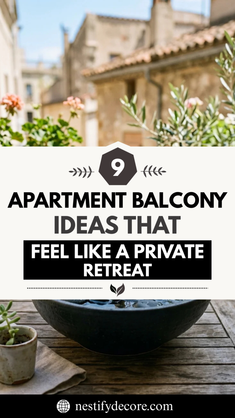 9 Apartment Balcony Ideas That Feel Like a Private Retreat
