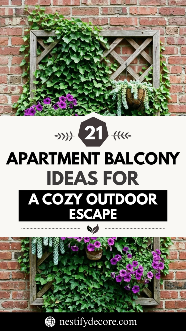 21 Apartment Balcony Ideas for a Cozy Outdoor Escape
