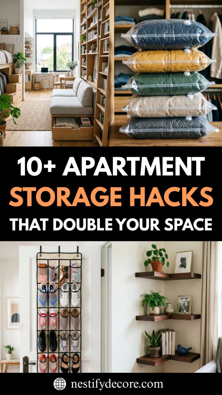 10 Apartment Storage Hacks That Double Your Space