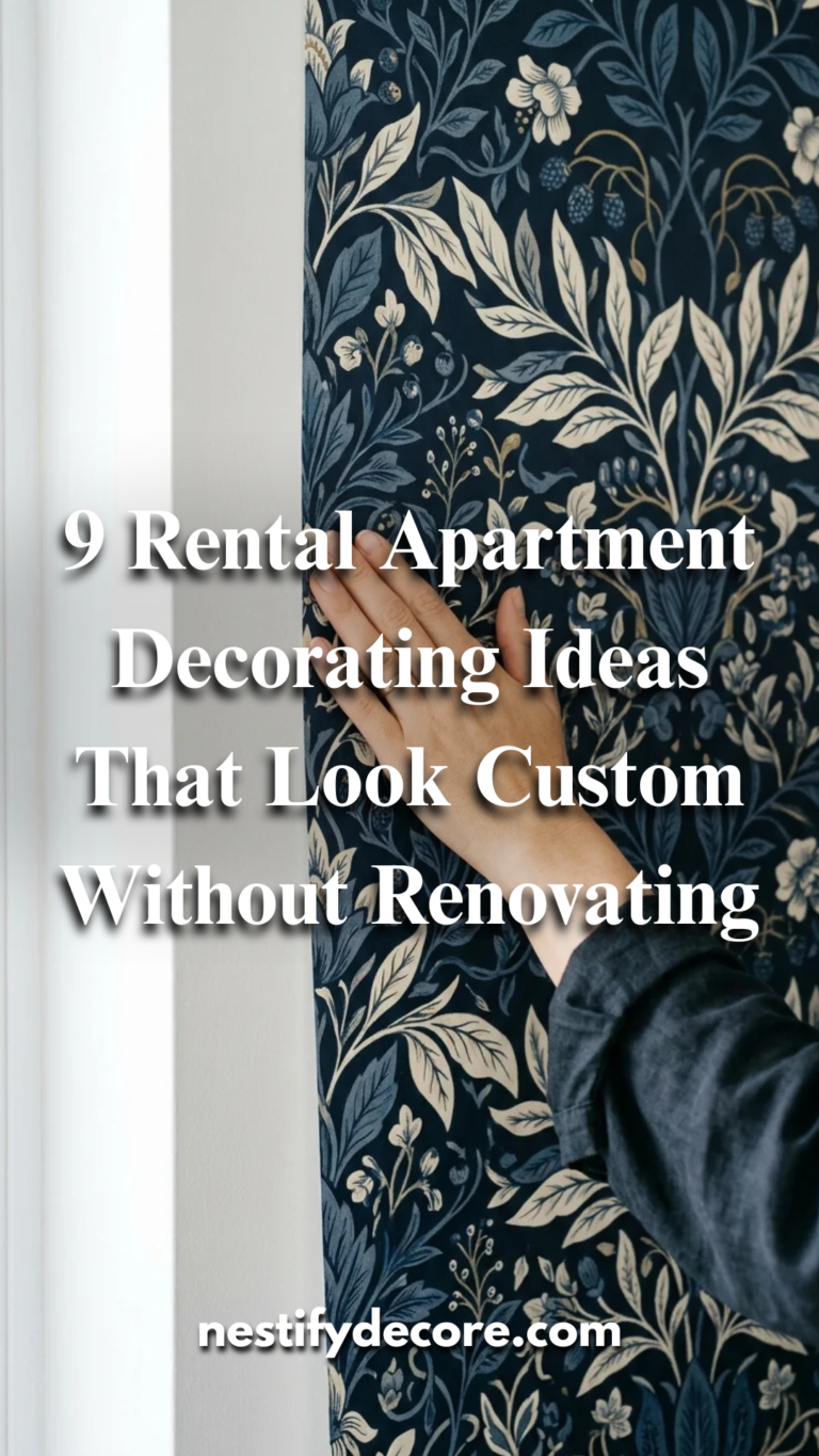 9 Rental Apartment Decorating Ideas That Look Custom Without Renovating