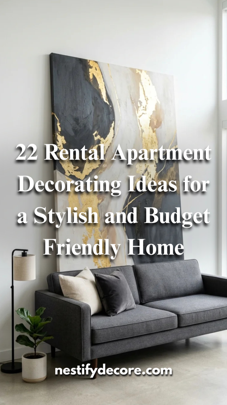22 Rental Apartment Decorating Ideas for a Stylish and Budget-Friendly Home