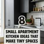 8 Small Apartment Kitchen Ideas That Make Tiny Spaces Feel Bigger