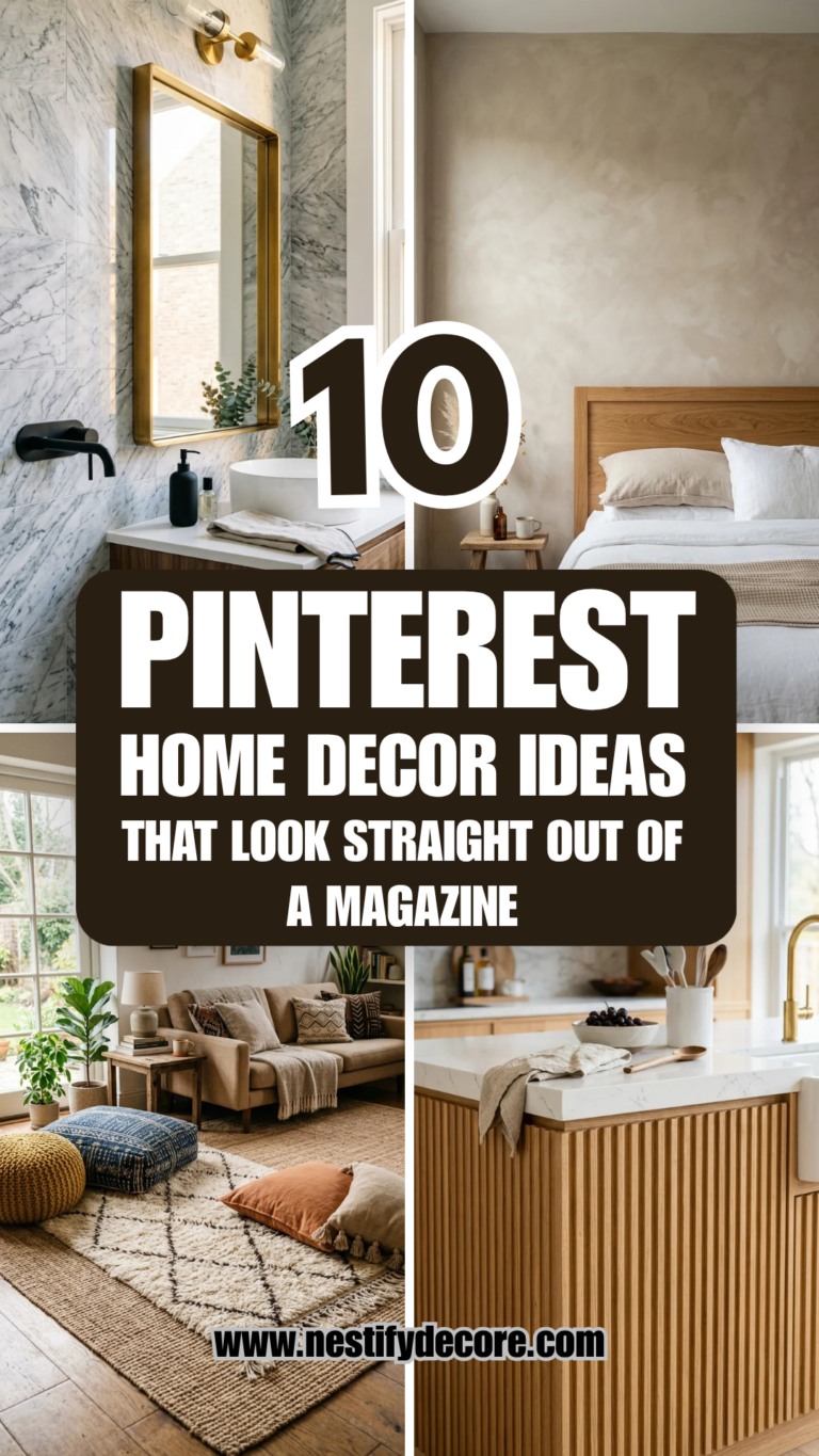 10 Pinterest Home Decor Ideas That Look Straight Out of a Magazine