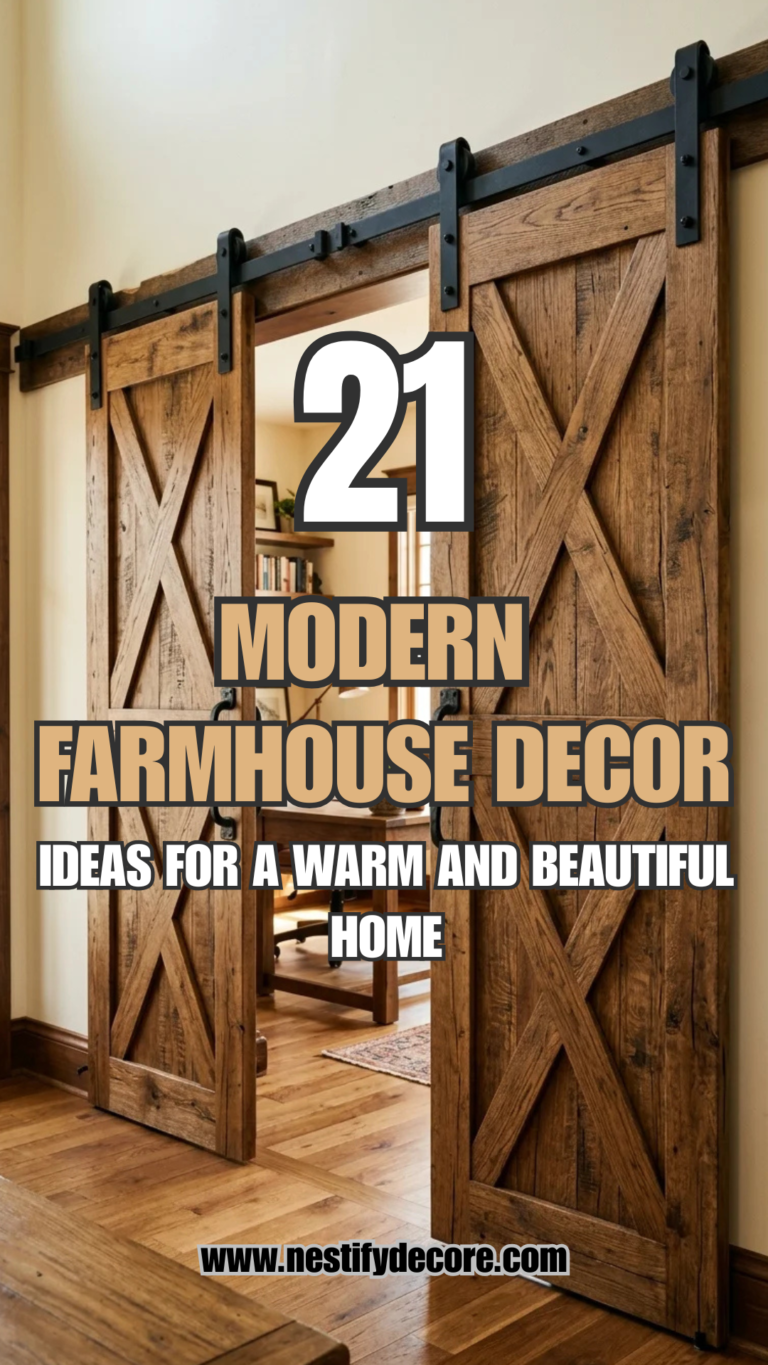 21 Modern Farmhouse Decor Ideas for a Warm and Beautiful Home