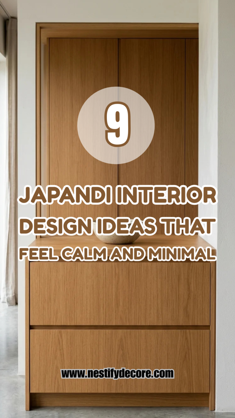 9 Japandi Interior Design Ideas That Feel Calm and Minimal